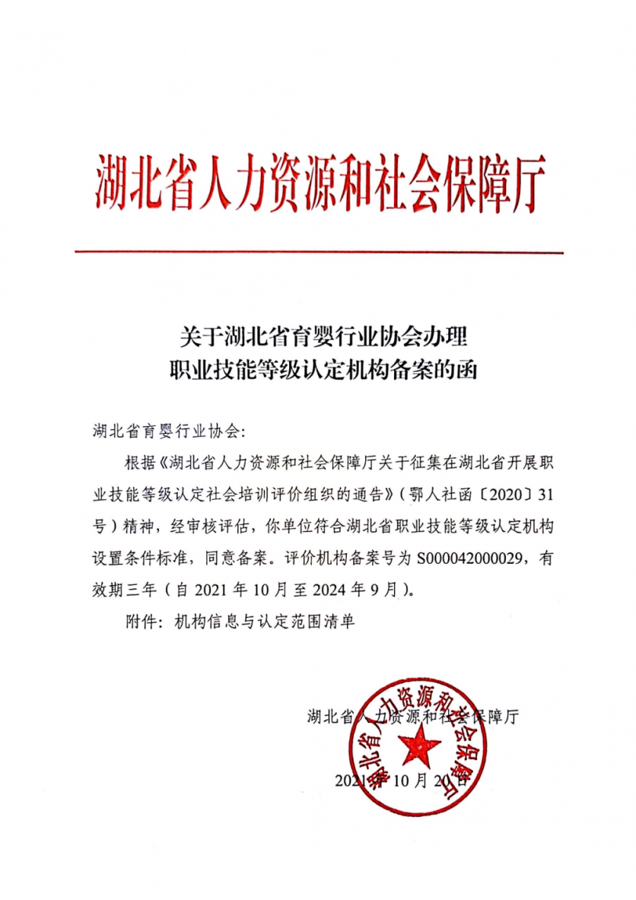 湖北省育婴行业协会第五批次职业技能等级认定考试顺利举行！